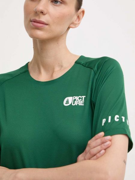 Koszulka sportowa Picture zielona