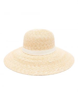 Geflochtener mütze mit stickerei Polo Ralph Lauren beige