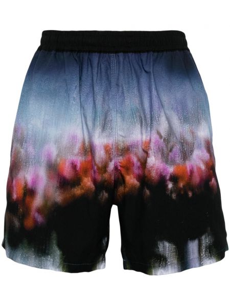 Shorts de sport en coton à imprimé Yoshiokubo
