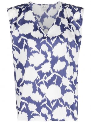 Bluza s printom s v-izrezom Woolrich