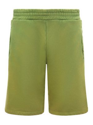 Хлопковые шорты Dondup зеленые
