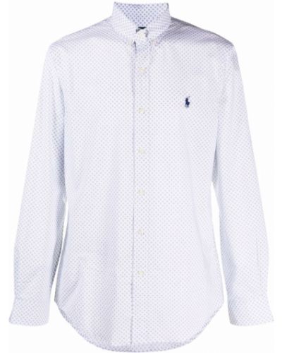 Camisa con botones button down Ralph Lauren blanco