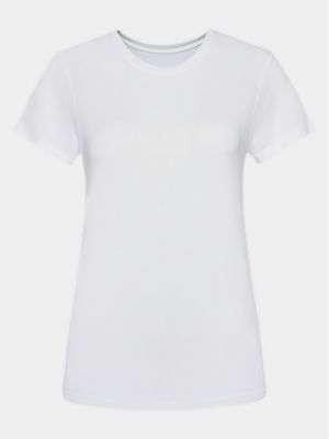 Relaxed fit marškinėliai Athlecia balta