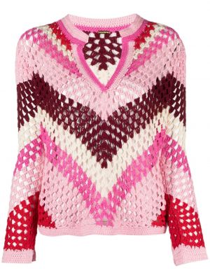 Pletený svetr Dodo Bar Or růžový