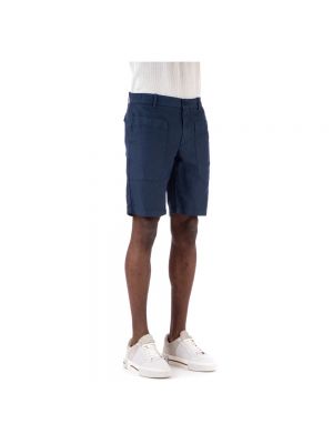 Pantalones cortos con bolsillos Eleventy azul