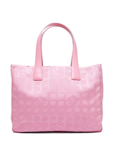 Шопинг чанта Chanel Pre-owned розово