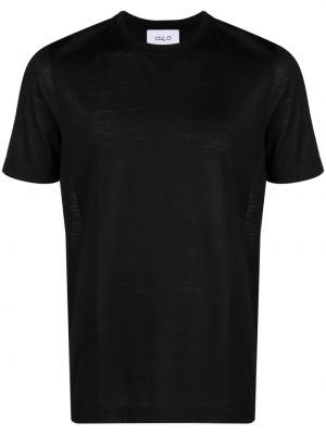 Woll t-shirt D4.0 schwarz