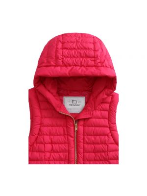 Chaleco Woolrich rosa
