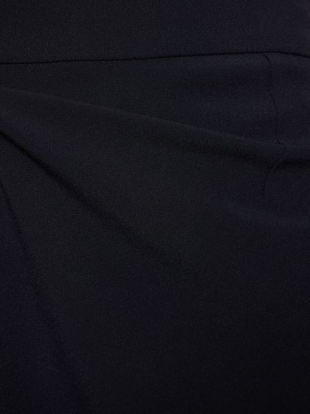 Długa spódnica z wysoką talią Nina Ricci czarna