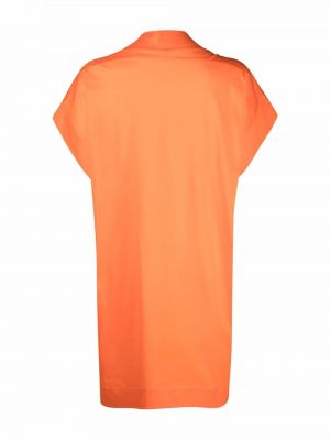 Mini vestido con escote v Eres naranja