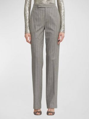 Фланелевые брюки слим Ralph Lauren Collection