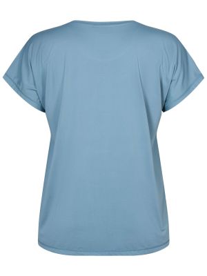 Тениска Active By Zizzi синьо