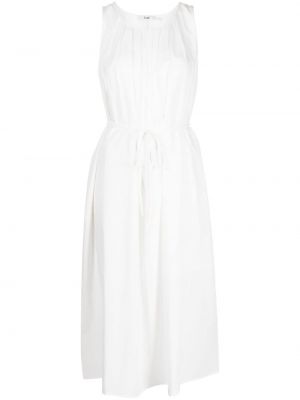 Robe mi-longue B+ab blanc