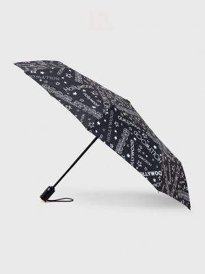 Черный зонт Moschino