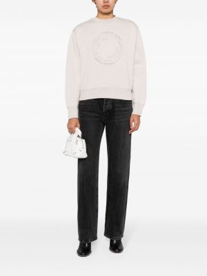 Bavlněná mikina s výšivkou Calvin Klein