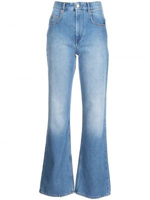 Relaxed fit straight leg-jeans Marant Etoile blå