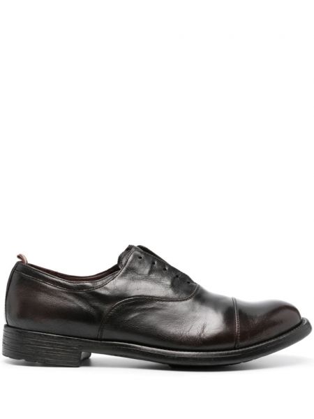 Læder loafers Officine Creative brun