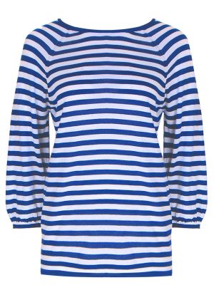 Хлопковый свитер Anneclaire синий