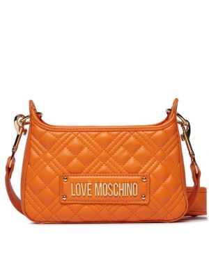 Crossbody kabelka Love Moschino oranžová