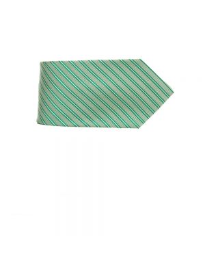 Jedwabny krawat Kiton zielony
