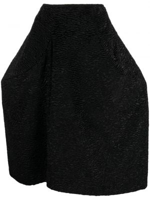 Fustă plisată Comme Des Garçons negru
