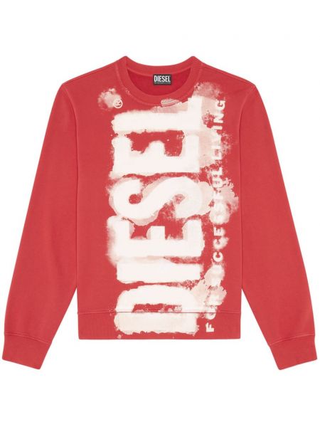 Sweatshirt Diesel rød