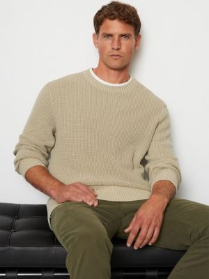 Dzianinowy sweter Marc O'polo biały