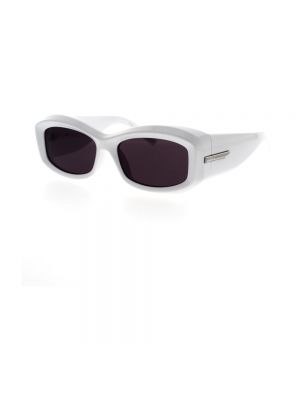 Okulary przeciwsłoneczne w geometryczne wzory Givenchy białe
