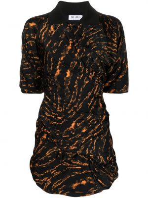 Μini φόρεμα με σχέδιο με αφηρημένο print The Attico