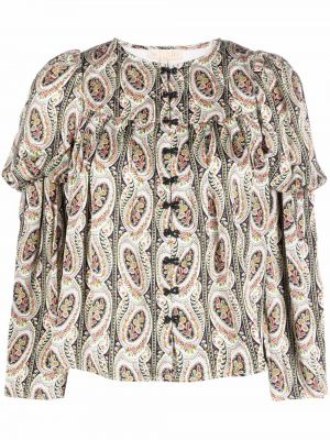 Блуза с принт с пейсли десен Bytimo