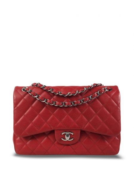 Klasická reťazové tašky Chanel Pre-owned červená