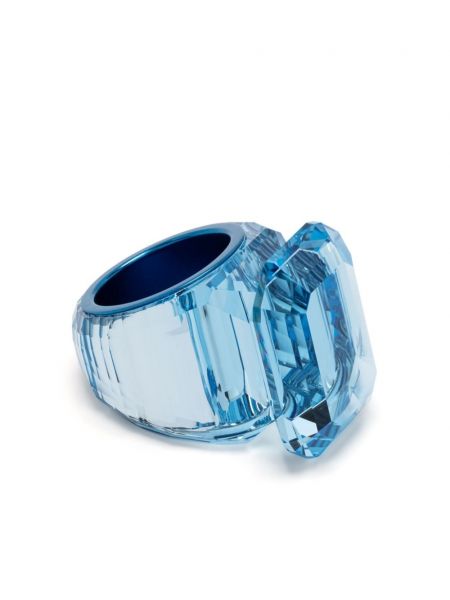 Ring Swarovski blå