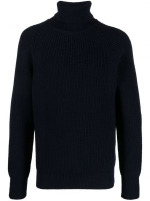 Вълнен пуловер Lardini синьо