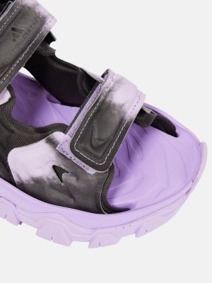 Sandale tie-dye Adidas By Stella Mccartney ljubičasta