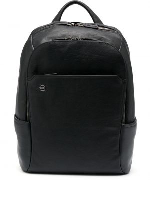 Kožený batoh Piquadro čierna