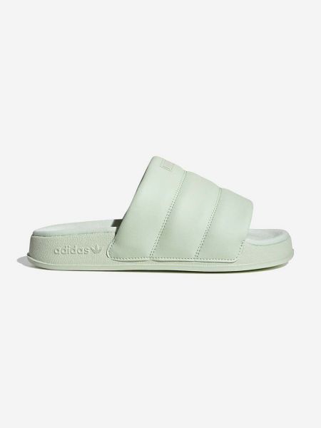 Pantofle Adidas Originals zelené