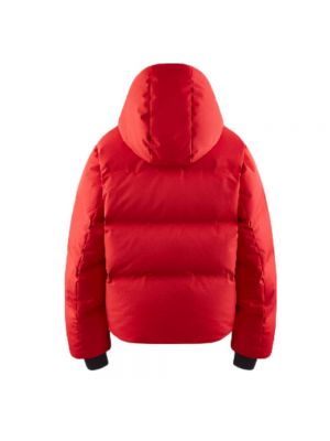 Пуховая горнолыжная куртка Oysho красная