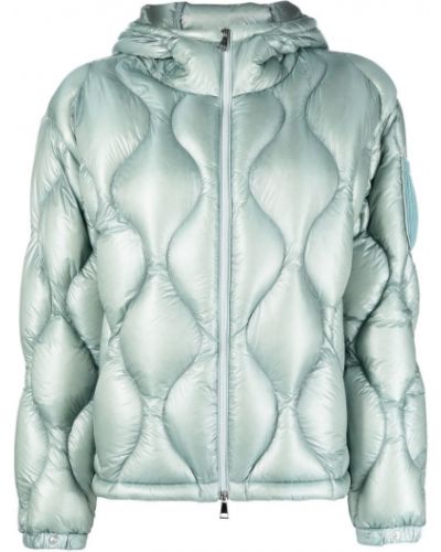 Zip lang jakke Moncler blå