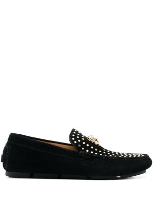 Neetidega seemisnahksed loafer-kingad Versace