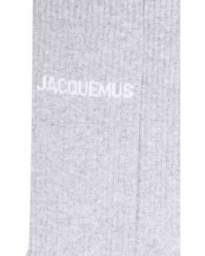 Calcetines Jacquemus gris