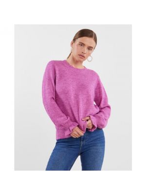 Jersey manga larga de tela jersey Y.a.s rosa