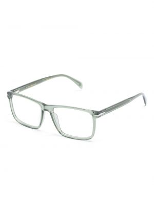 Lunettes de vue transparentes Eyewear By David Beckham vert