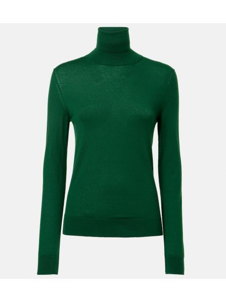 Kashmir turtleneck topp Loro Piana grønn