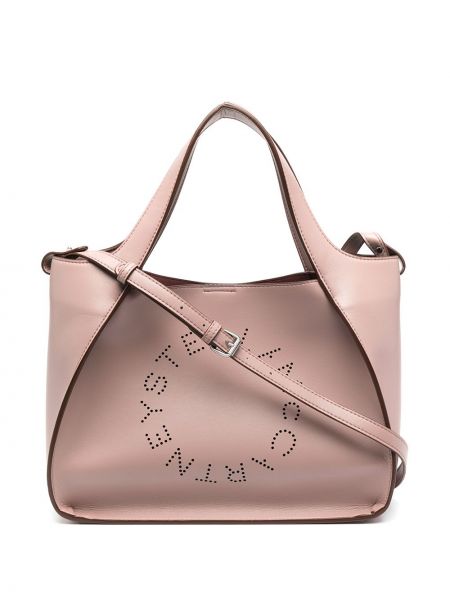 Τσάντα shopper Stella Mccartney ροζ