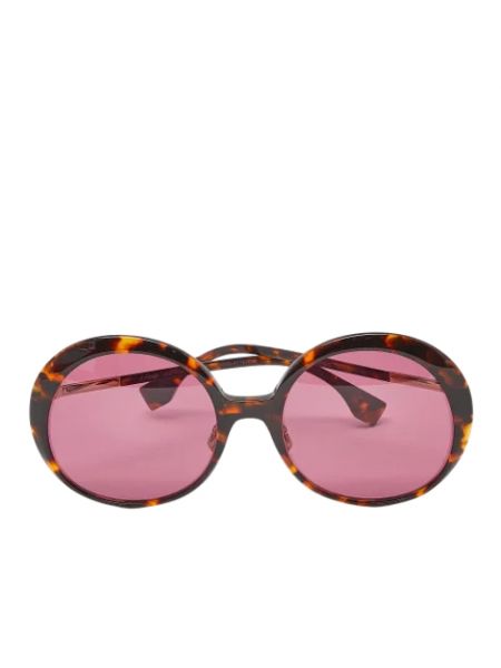 Okulary przeciwsłoneczne Fendi Vintage różowe