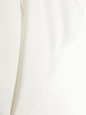 Žakárový šál Elisabetta Franchi bílý