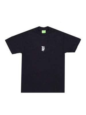 Koszulka w miejskim stylu Huf czarna