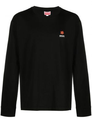 Geblümt sweatshirt aus baumwoll Kenzo schwarz