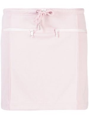 Mini sukně Courrèges růžové