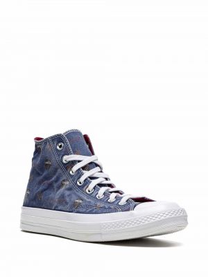 Sneakersy Converse niebieskie
